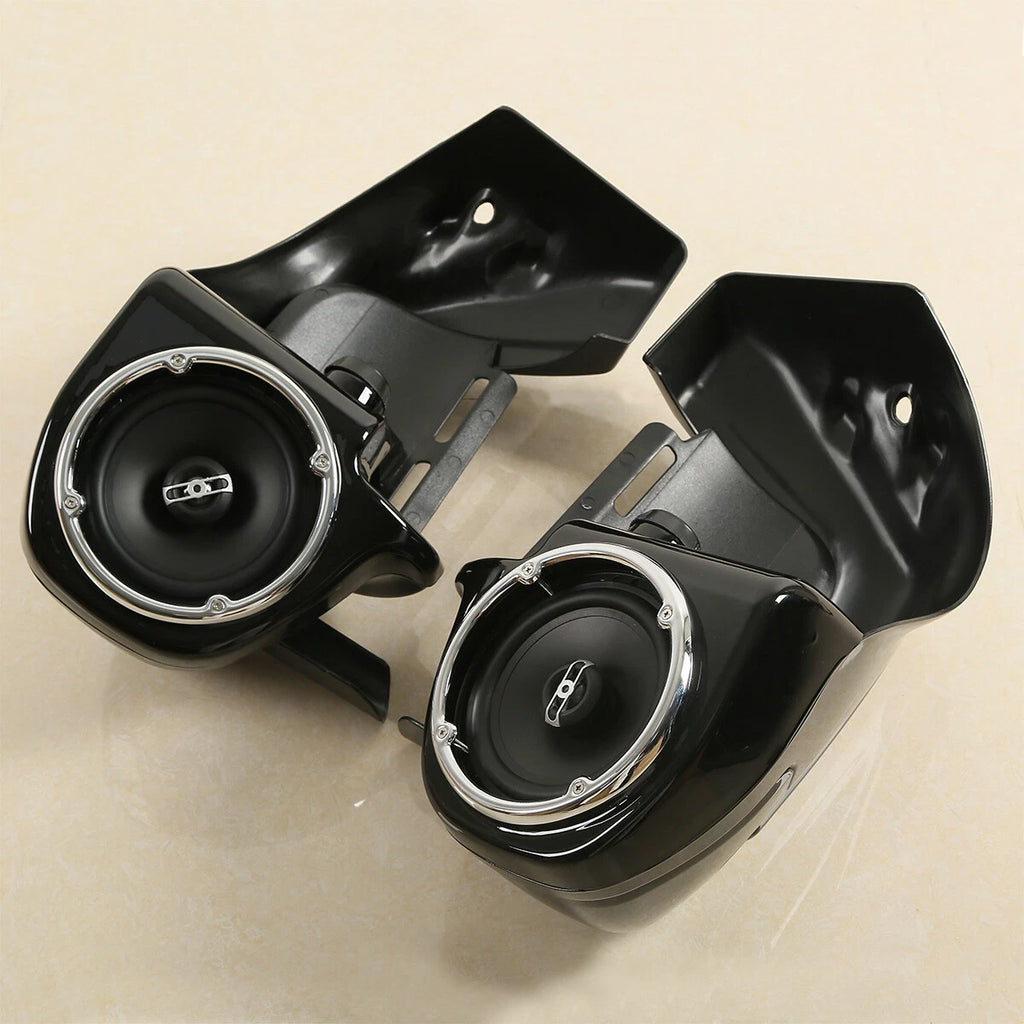 Lower Vented Fairings Speakers Engine Guard for Harley Road King (2009–2013)