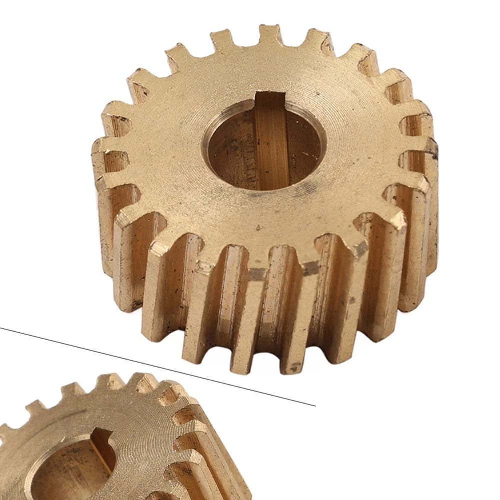 1/2pcs B08 Copper Feed Worm Gear Turret The Mill Tool Milling Machine Part