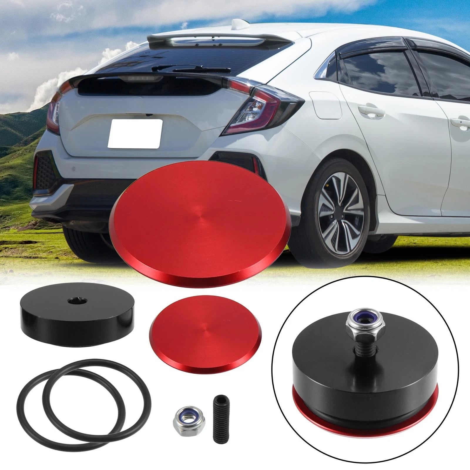 Rear Wiper Windshield Removal Kit Plug Cap for Acura Integra (1986–2001)