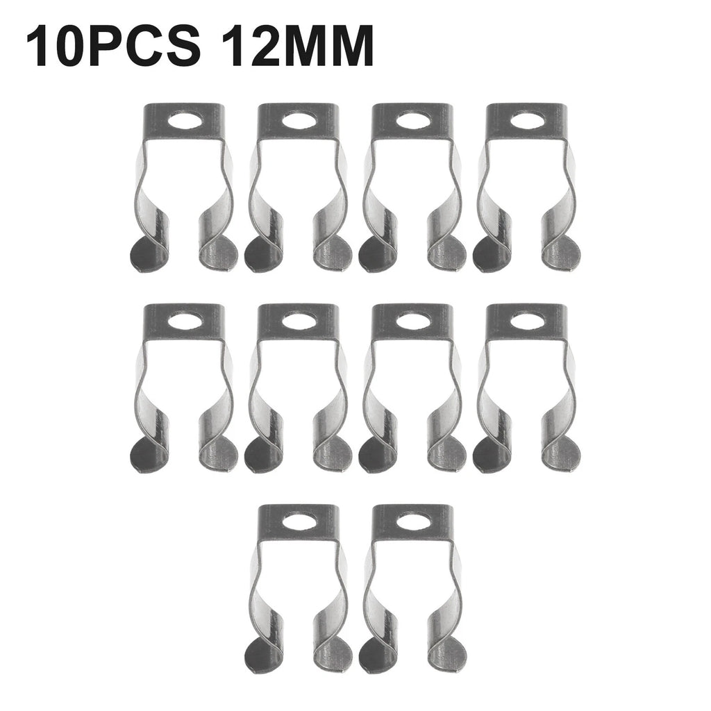 Space Saving Spring Terry Clips for Garage and Workshop Tools