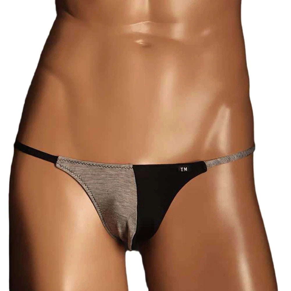 Set of 4 Men’s Soft Elastic Cotton Briefs Low Rise Underwear with U Pouch