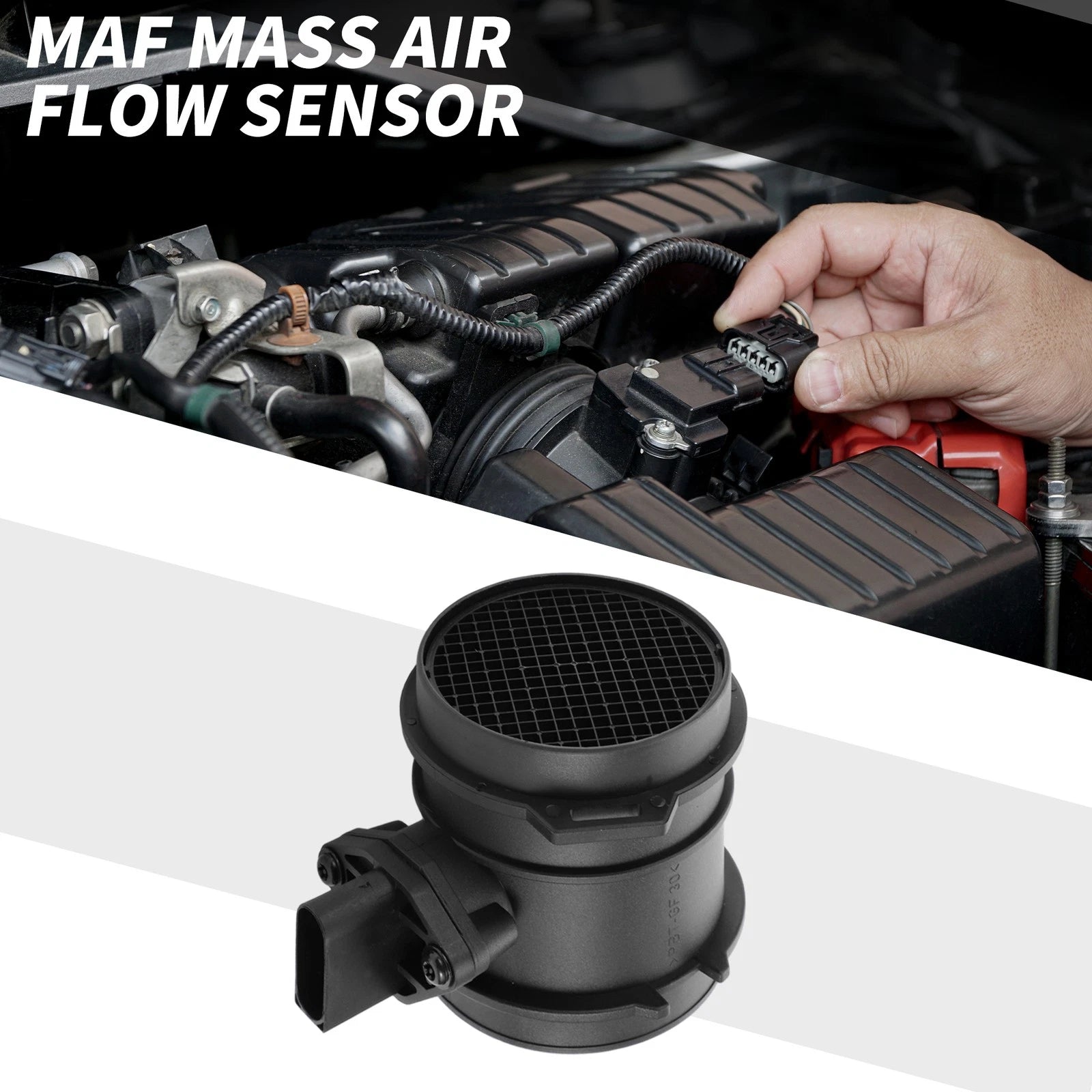 MAF Mass Air Flow Sensor Assembly for Mercedes-Benz E430 E500 (2003–2009)