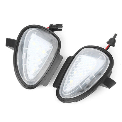 2pcs LED Car Under Side View Mirror Puddle Light Lamp Fit Golf 6 Touran
