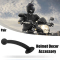 Roof Antenna Ornament Universal Replacement for Car Motorcycle Helmet (Black)