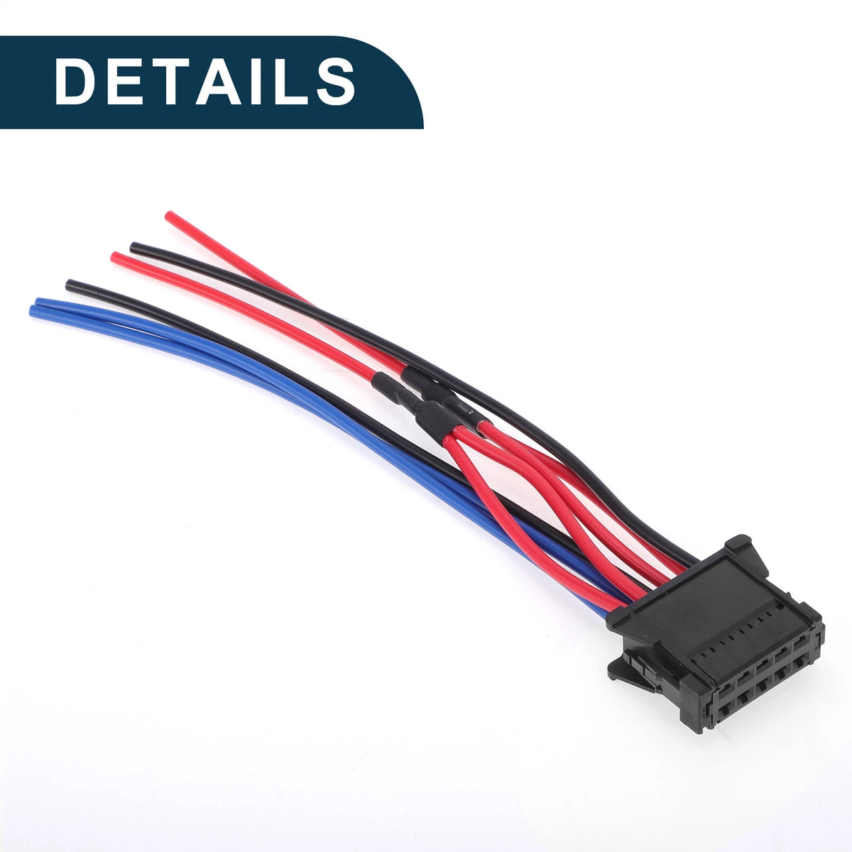 Set of 1 Blower Motor Resistor Cable Connector for Renault Clio (No.8200729298)