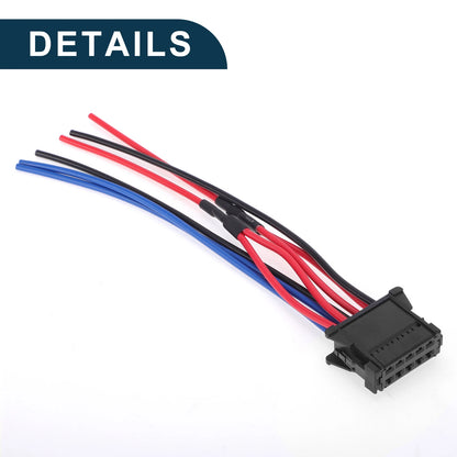 Set of 1 Blower Motor Resistor Cable Connector for Renault Clio (No.8200729298)