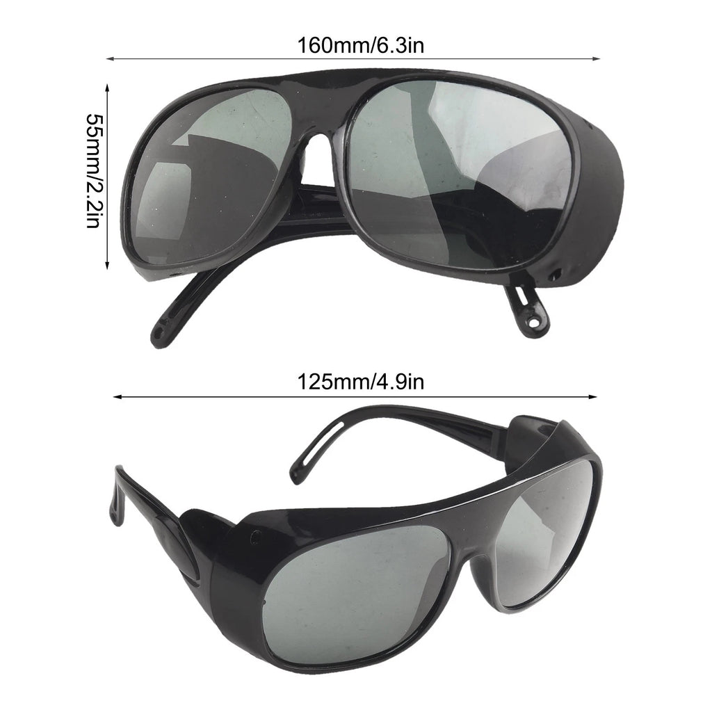 Impactproof Welding Glasses for Universal Use (Polycarbonate, Dustproof, Windproof)