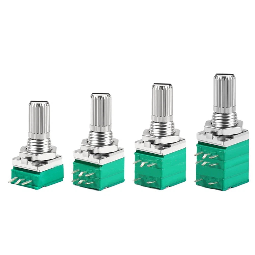 5PCS RV097NS 5PIN Sealing Potentiometer with Switch B1K