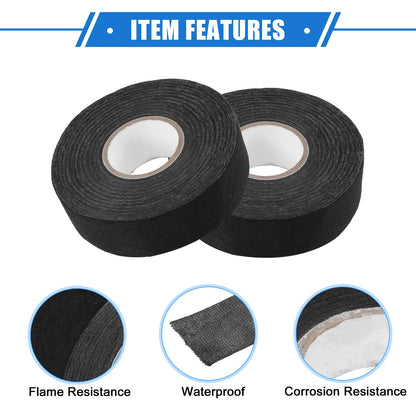 2 Pcs Muffler Tape 1.2 Inch x 66 Ft Universal for Car Noise Protection