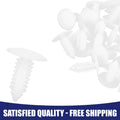 Trunk Clip Rivet Fasteners Expansion White Set for Honda (2000–2022)