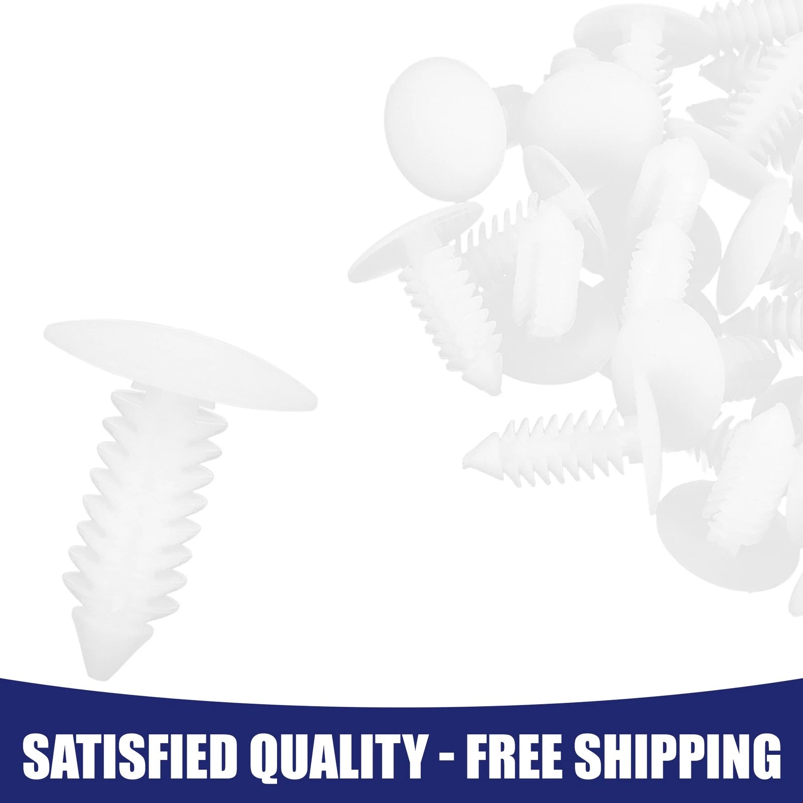 Trunk Clip Rivet Fasteners Expansion White Set for Honda (2000–2022)