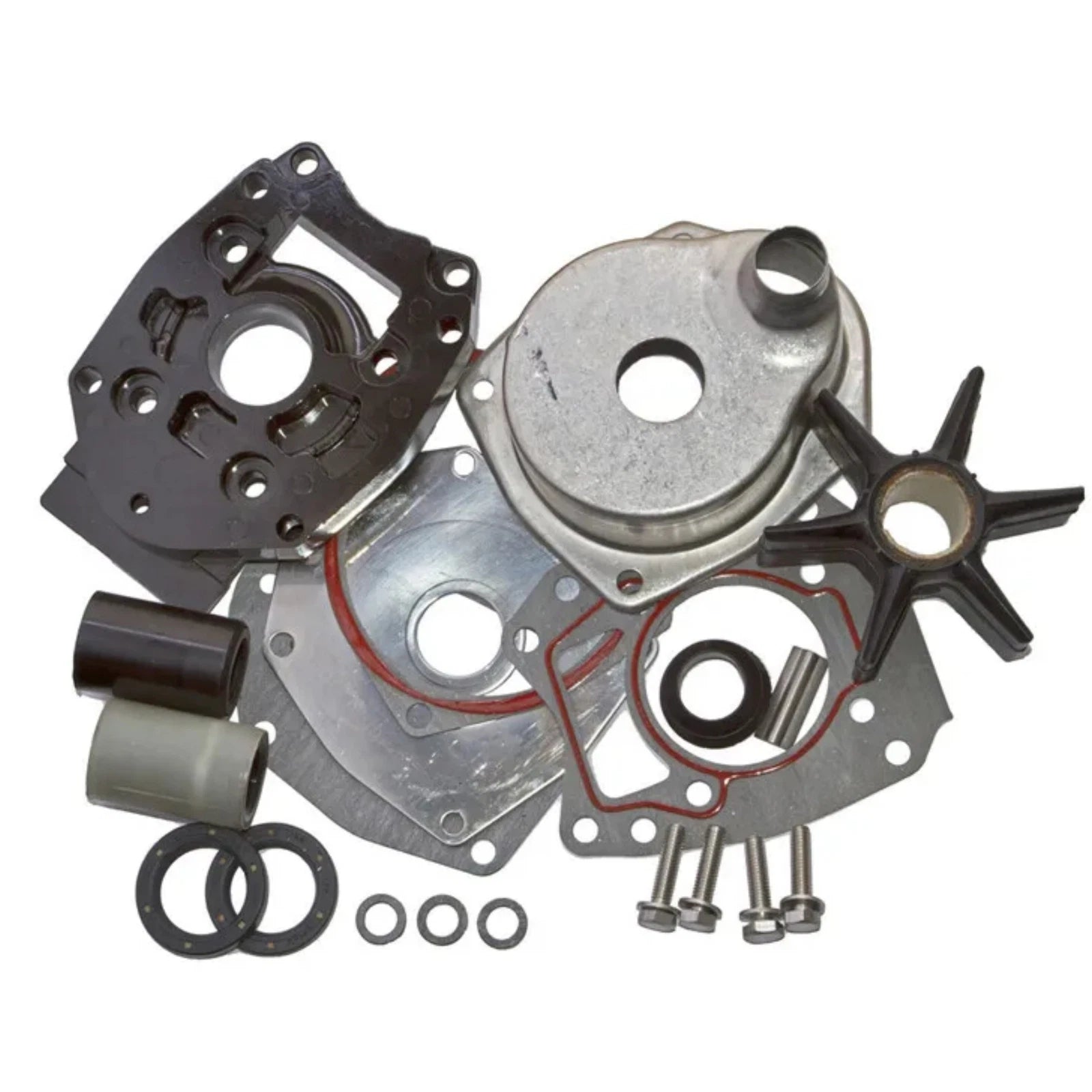 Water Pump Impeller Kit for Mercury Mariner (Replaces 46-43024A7, 43026T9, 46-8M0113799)