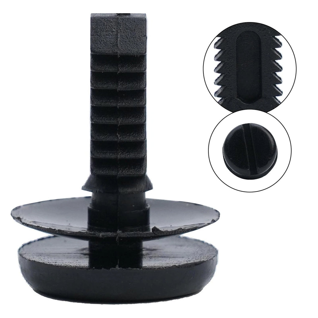 Set of 10 Black Clips Rivet for BMW 3 Series E30 E60 E93