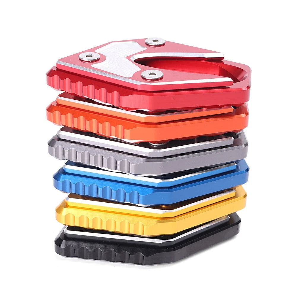 Motorcycle Kickstand Side Stand Plate Pad For Suzuki GSX250R 2017-2018 6 Colors