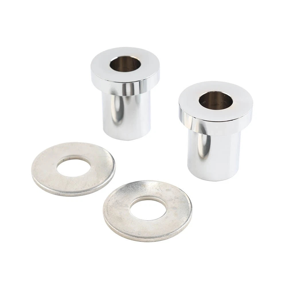 CNC Solid Handlebar Riser Bushings for Harley Touring Road King Softail