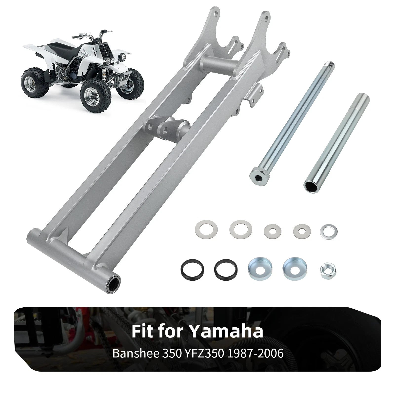 6" Extended Rear Swing Arm for Yamaha Banshee 350 (1987–2006) 2GU-22110-00-UJ
