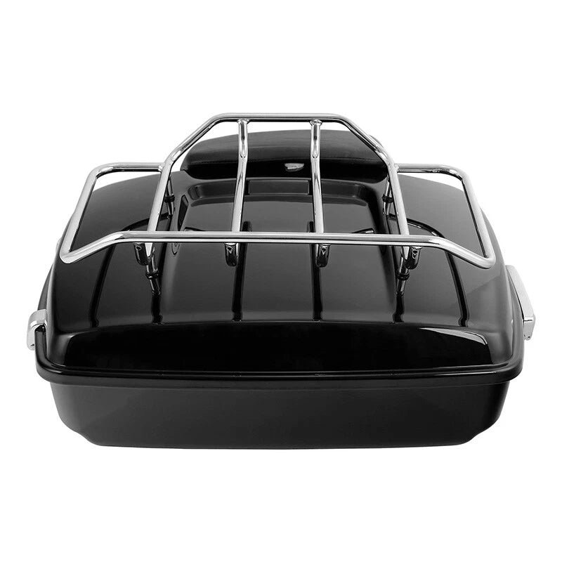 Chopped Trunk Backrest Mount Rack for Harley Touring Glide (1997–2008)