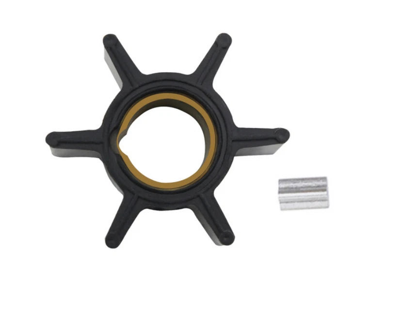 Water Pump Impeller & Key for Mercury Quicksilver Outboard (47-89980, 47-68988)