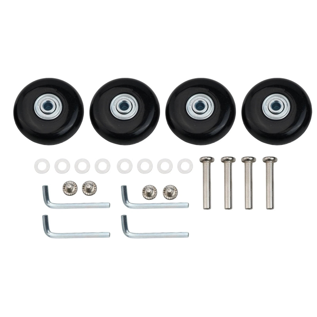 Set of 4 Replacement Wheels for Suitcase