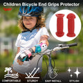 Handlebar Grip Covers 100mm Soft Boy MTB End Grips Protector for Boy Bike
