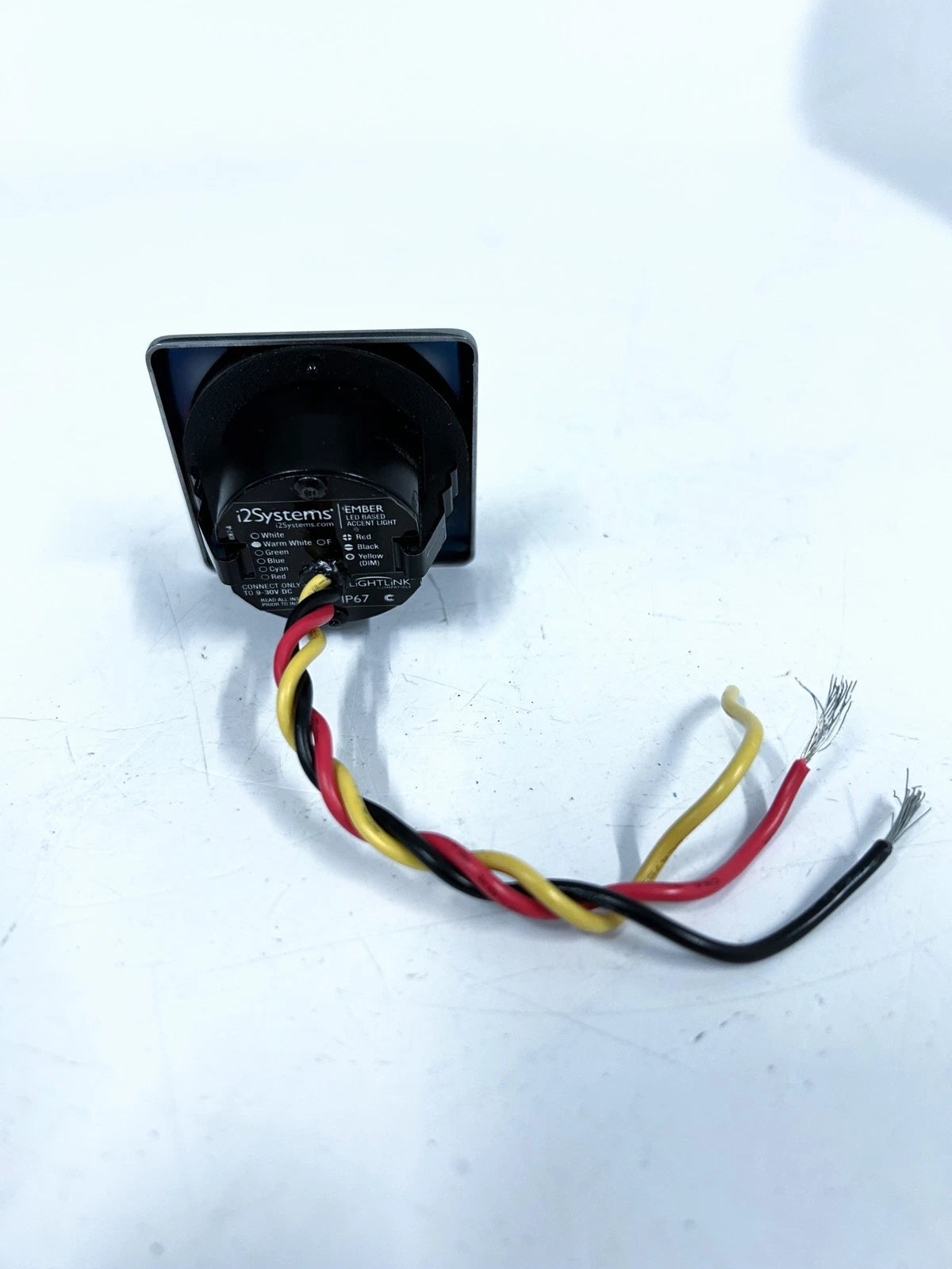 Chrome Rectangular Ember LED Accent Light for i2systems (8067-A)