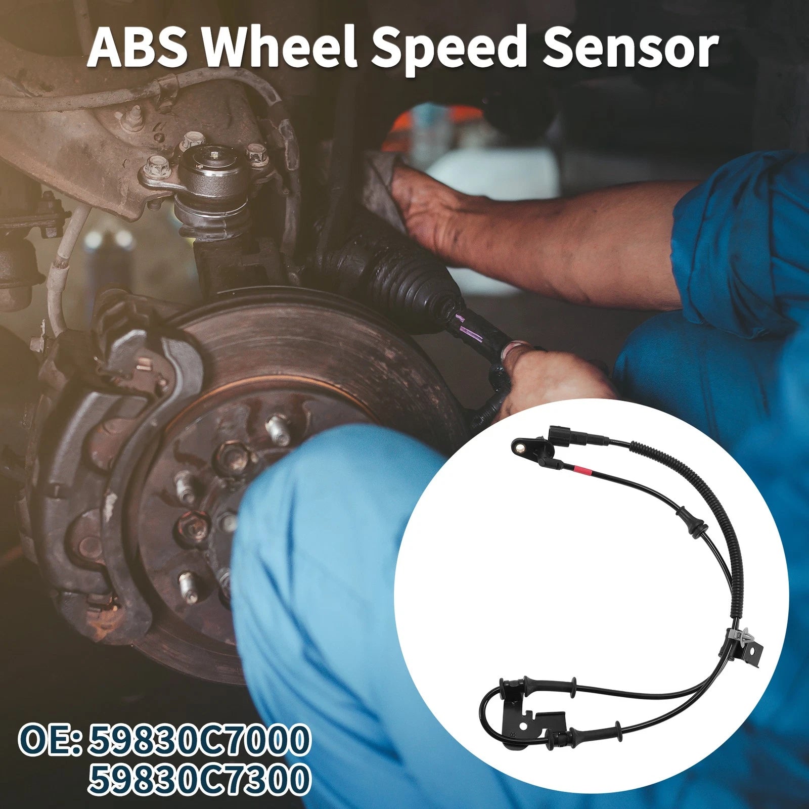 ABS Wheel Speed Sensor Front Left for Hyundai i20 (2014–2018)