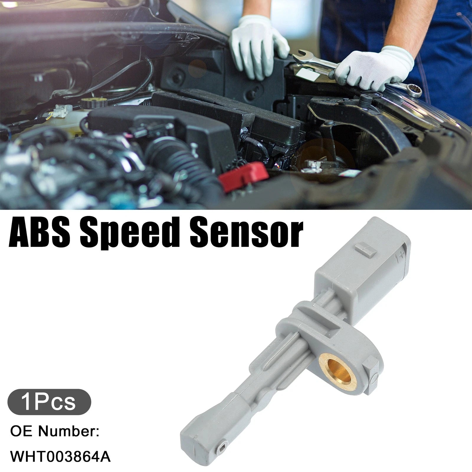 Rear Left ABS Sensor Replacement for Audi A3 for Volkswagen Golf (2008–2019)