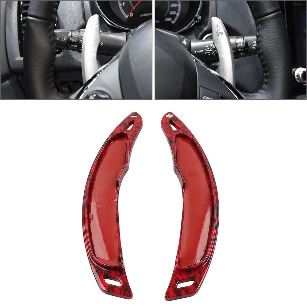 1 Pair Shift Paddle Extensions for Mitsubishi Lancer Outlander ASX (2010–2020)