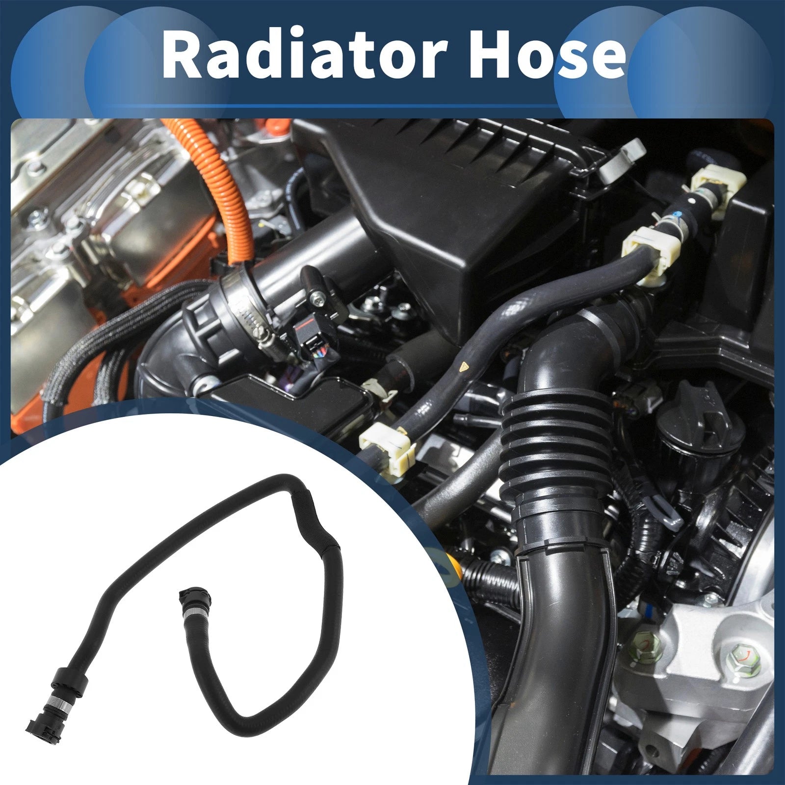 Radiator Hose Replacement for BMW 640i 2012–2017 and BMW 740i 2011–2014