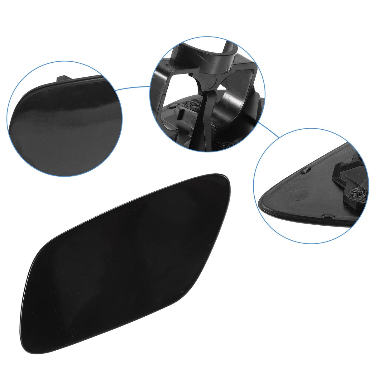 Headlight Washer Nozzle Cover Cap for BMW Z4 E89 (2009–2016) - Black