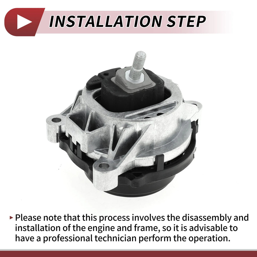 Engine Motor Mount Replacement for BMW 3 Series F35 320Li (2016–2019)