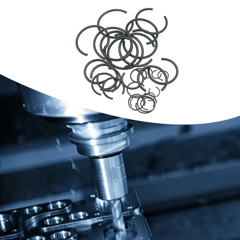 300PCS Carbon Steel Internal Snap Rings Set (7mm-20mm)