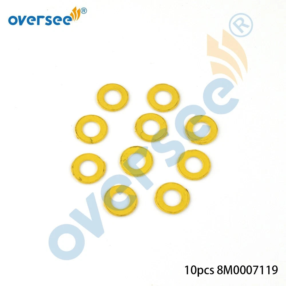 10Pcs Oil Drain Plug Seal Washer for Mercury 25-30HP (4T EFI)