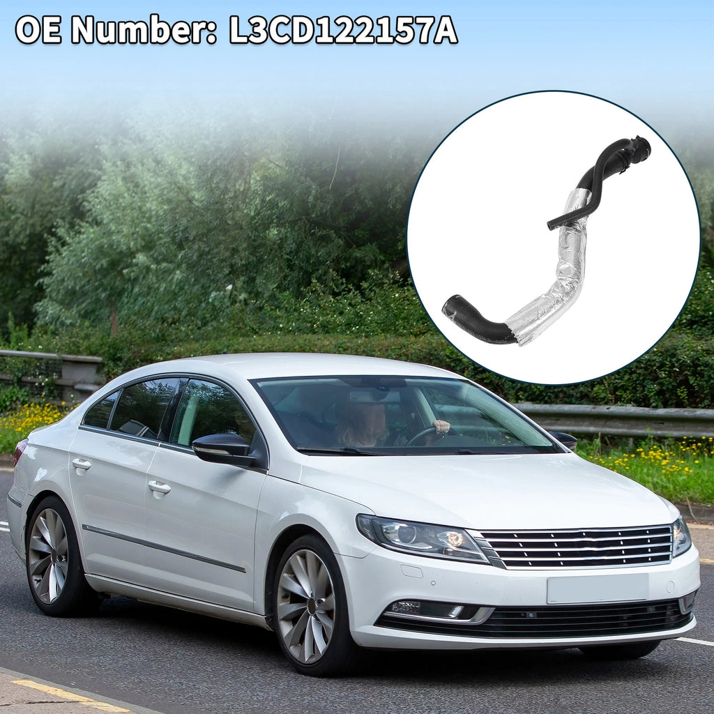 Radiator Hose Coolant Pipe Replacement for Volkswagen CC 2.0L (2009–2017)