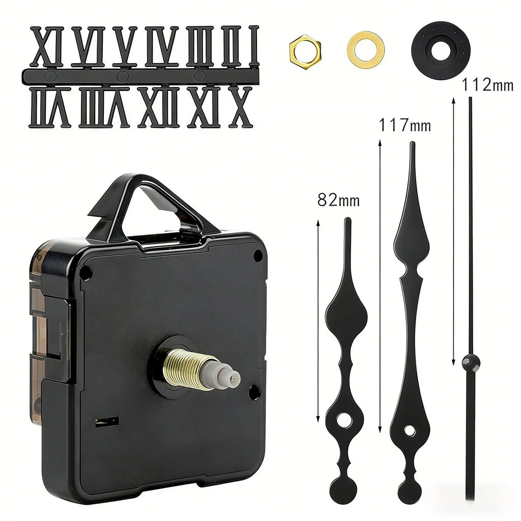 Silent Clock Motor for Wall Clock (Quartz, ABS Construction)