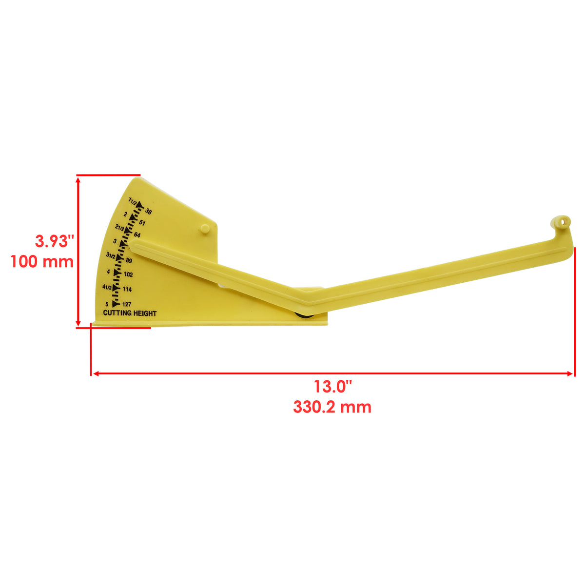 Deck Leveling Gauge Replacement Tool for John Deere D105 D110 GT225 (2006–2018)