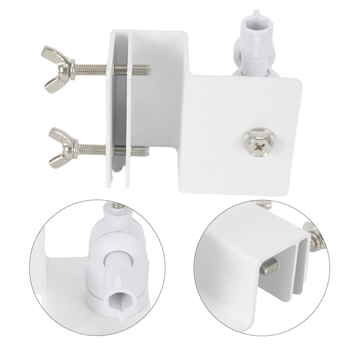 Weatherproof Gutter Bracket for Security Cameras (2010–2023)