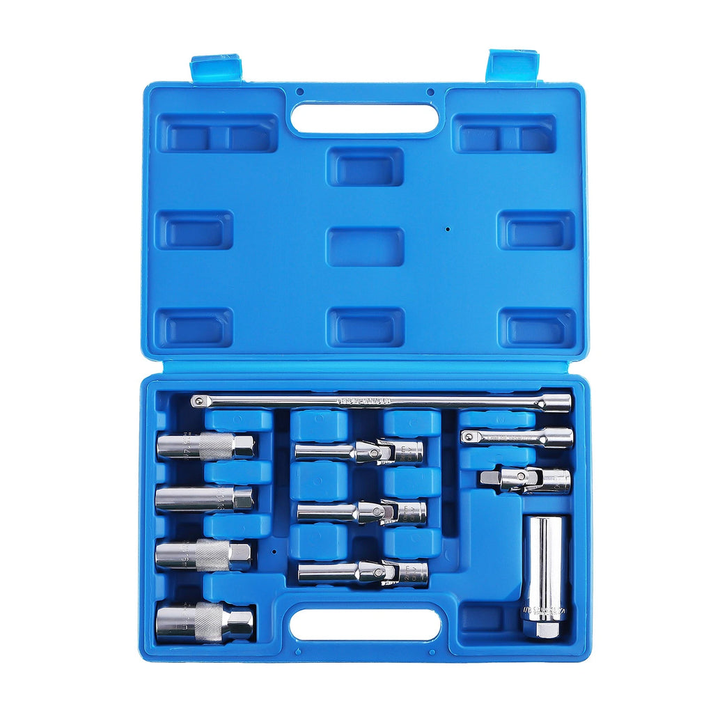 Set of 3 Spark Plug Socket Extensions 8mm 10mm 12mm for