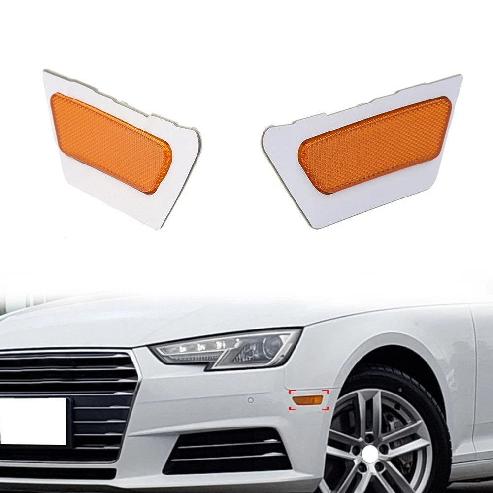 Front Bumper Reflector Side Marker Light for Audi A4 B9 (2017–2019) 8W0945072