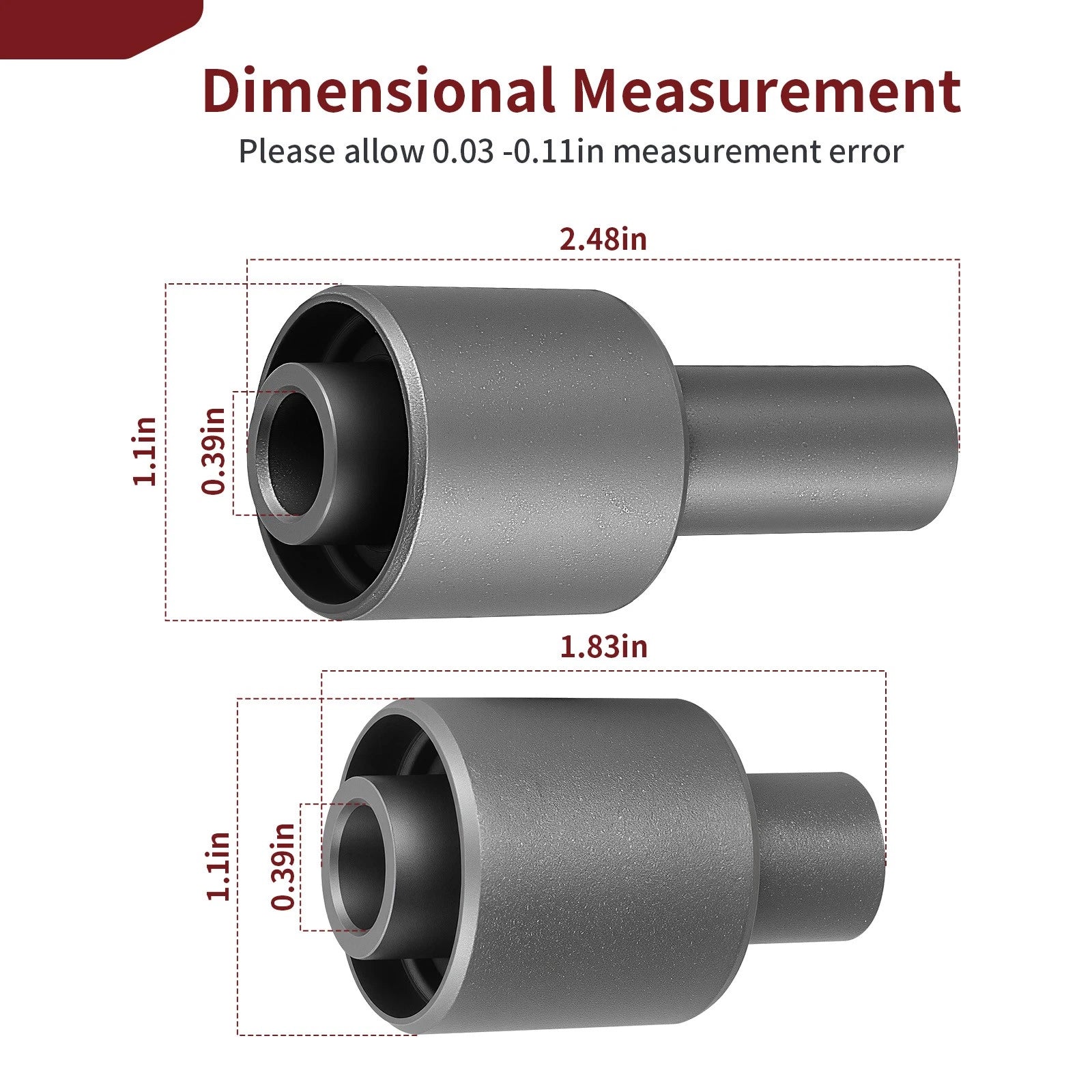 Crankcase Engine Front & Rear Mount Damper for Yamaha RZ350 (1983–1990)