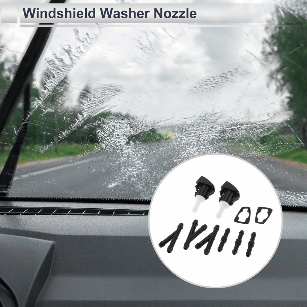 Washer Nozzle with 3 Hose Connectors for Subaru (2009–2014)