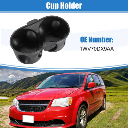 Cup Holder Replacement for Dodge Grand Caravan (2011–2020) No. 1WV70DX9AA Black