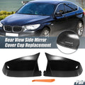 Rearview Mirror Cover Cap Gloss Black for BMW 525i 528i 530i (2011–2017)