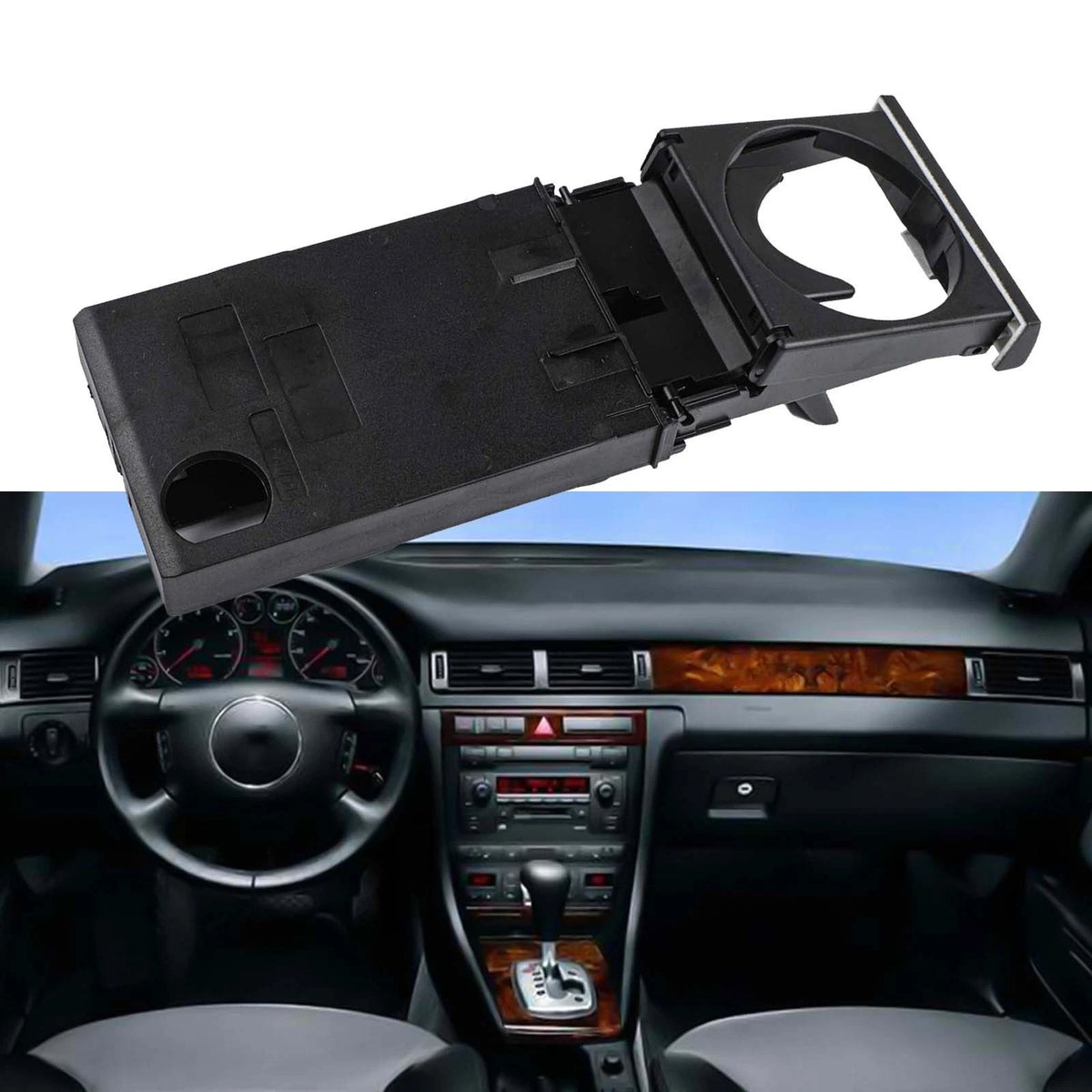 Dashboard Cup Holder Front Cup Holder Direct Replacement OE 4B0862534D