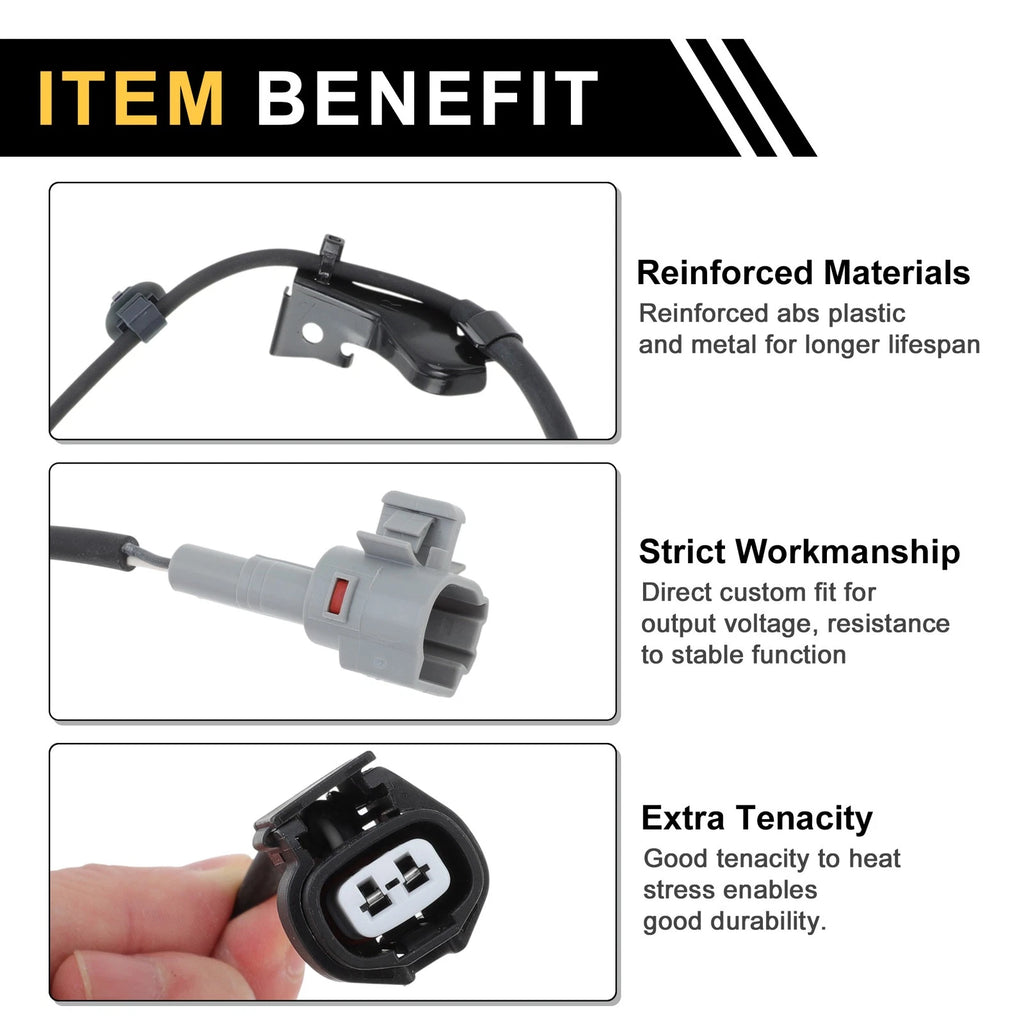 ABS Wheel Speed Sensor Replacement for Toyota FJ Cruiser (2007–2010)