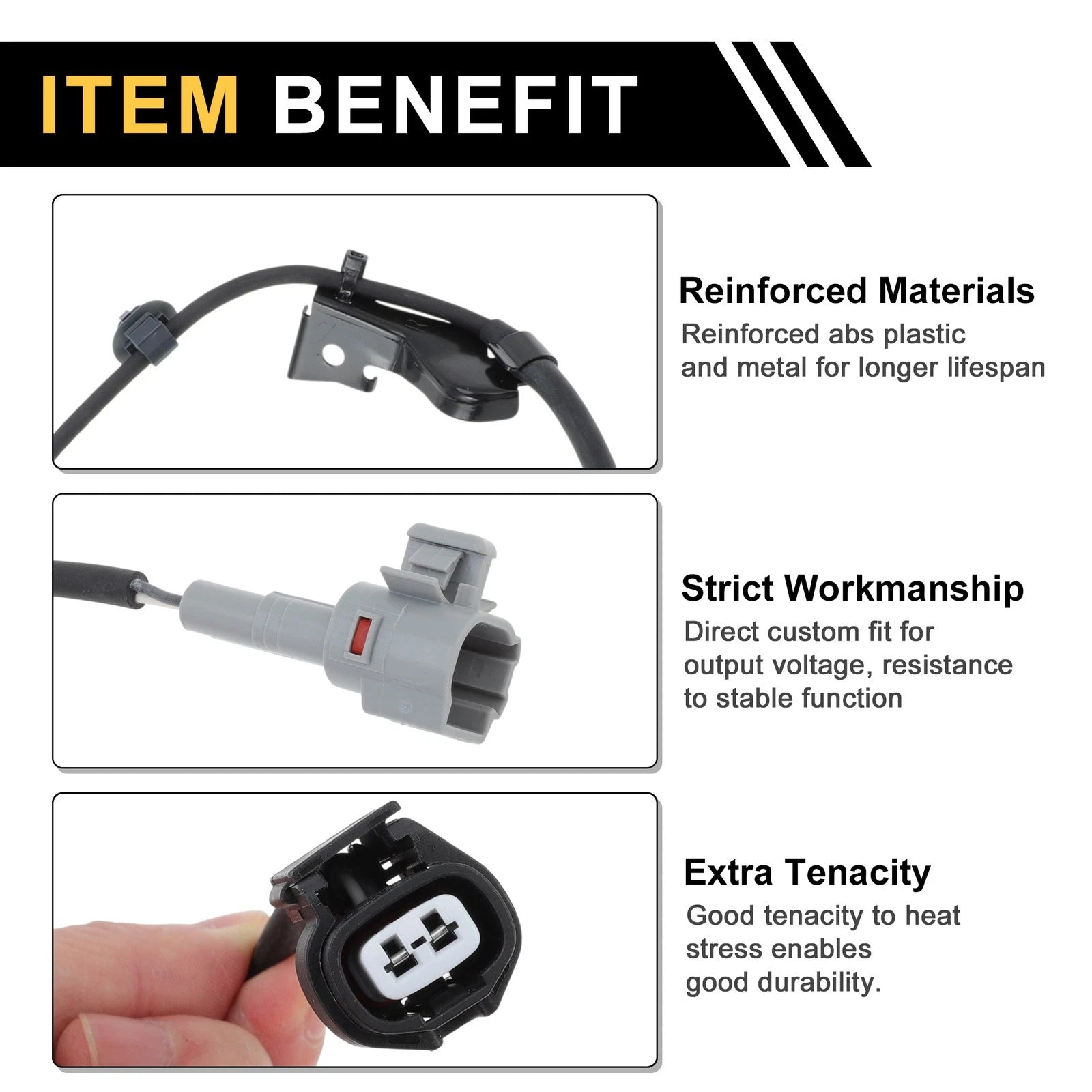 ABS Wheel Speed Sensor Replacement for Toyota FJ Cruiser (2007–2010)