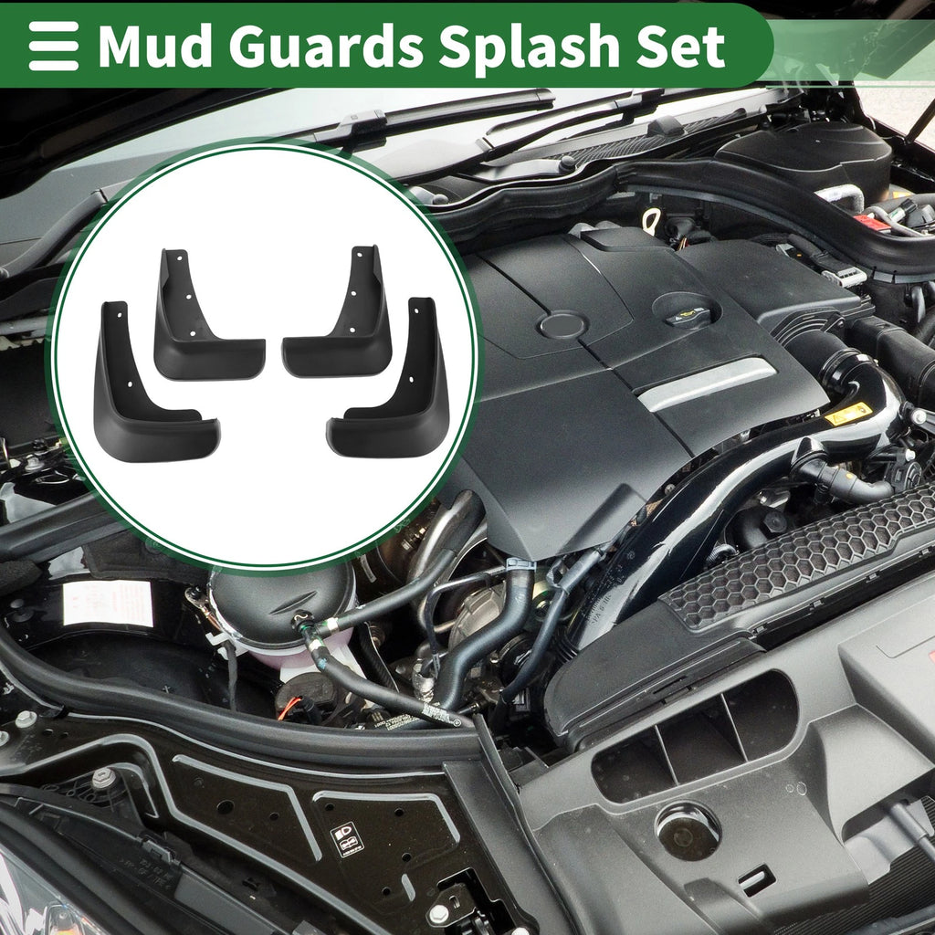 Mud Flaps Splash Guards for Mitsubishi Lancer EX (2010–2016)