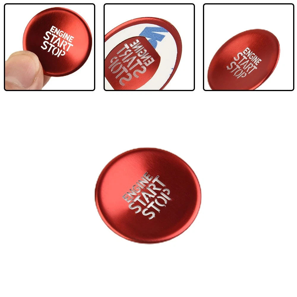 Button Trim for Hyundai Tucson (2022–2023) - Red Accent