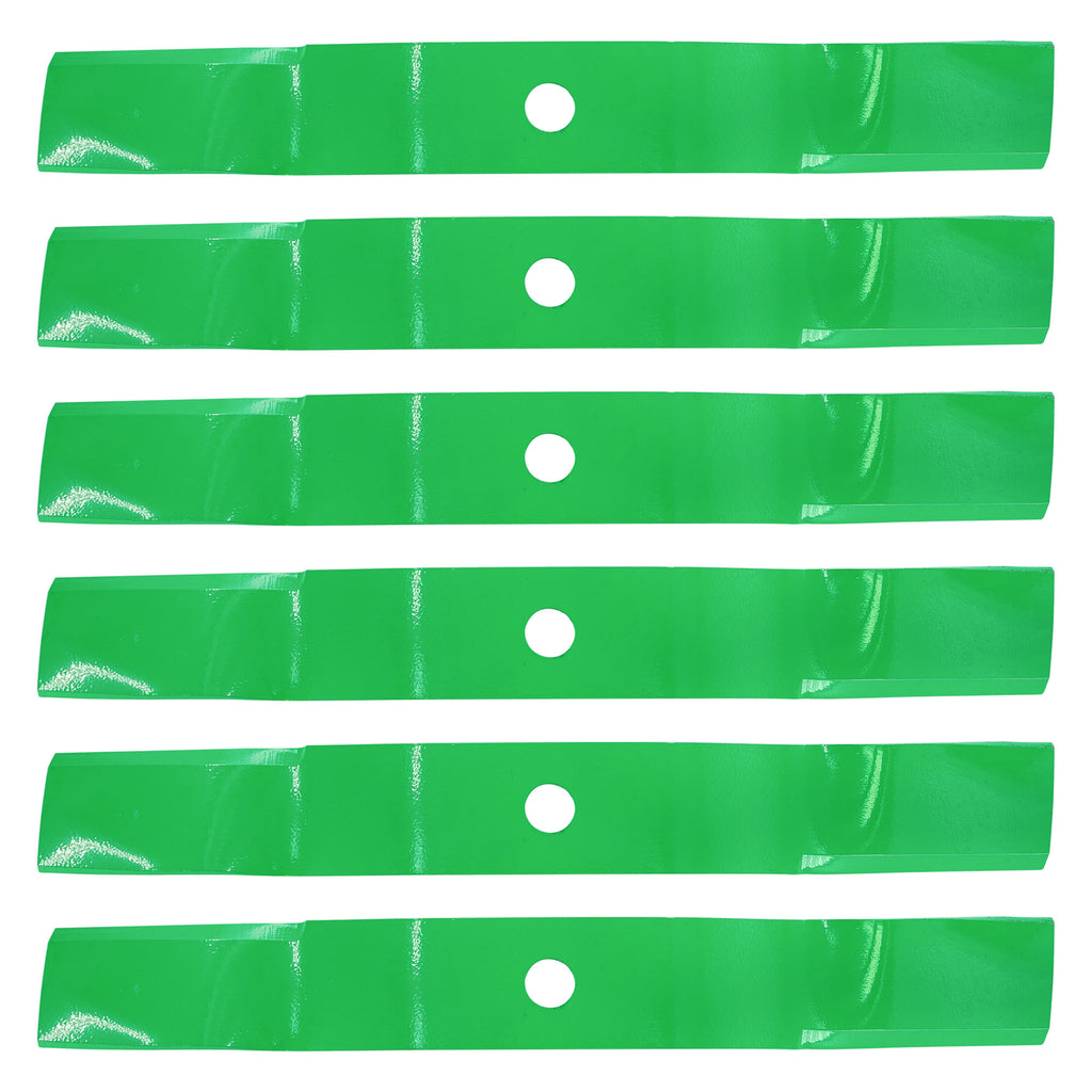 Caltric Medium-Lift Deck Blade for John Deere 54 in Circle Hole 19 in x 29/32