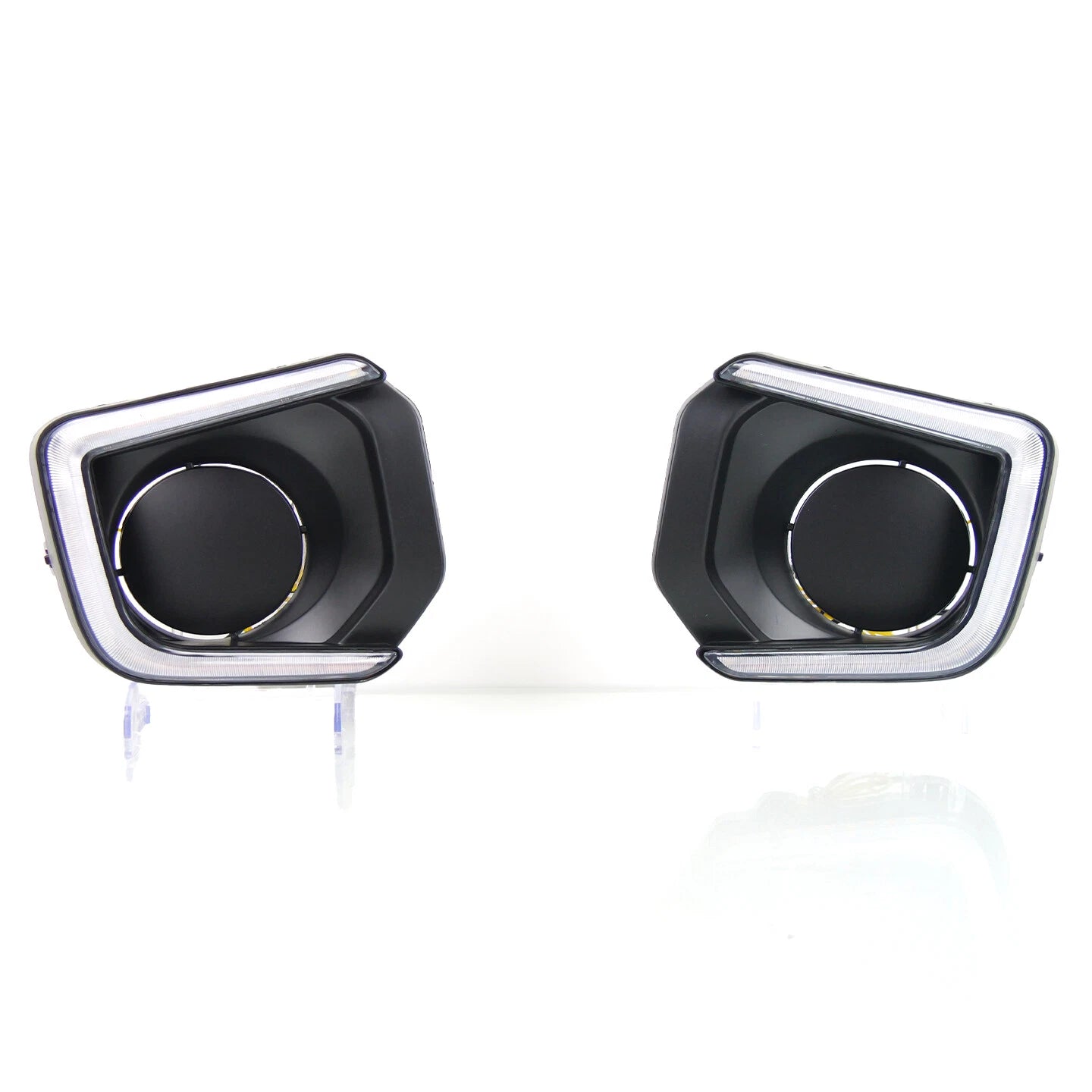 2-Color LED Fog Lights for Toyota Tacoma (2016–2022) - Front Bumper Lamps + DRL